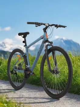 Велосипед горный Denton Storm 29", собран на 98%, Голубой