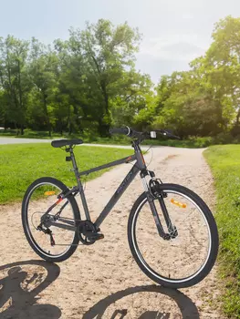 Велосипед горный Denton Storm 2.0 26" 2024, Серый