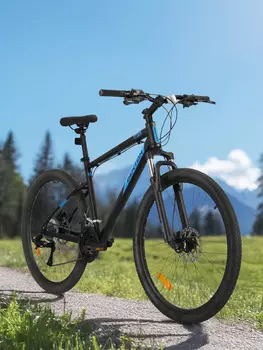 Велосипед горный Denton Storm 3.0 Sport 27.5", собран на 98%, Черный