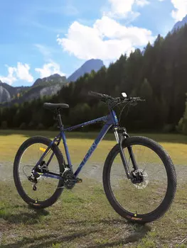 Велосипед горный Stern Energy 3.0 27.5", собран на 98%, Синий