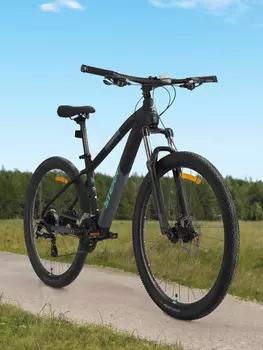 Велосипед горный женский Stern Electra 1.0 27.5", собран на 98%, Черный