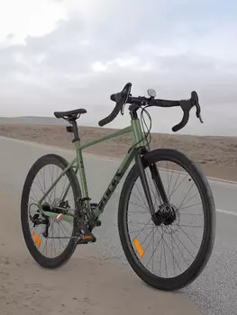 Велосипед гравийный Roces Strada 1.0 28" 2024, Зеленый