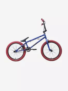 Велосипед подростковый Stark Madness BMX 2 фиолетовый матовый/черный/бургунди, Фиолетовый