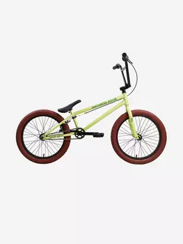 Велосипед подростковый Stark Madness BMX 5 оливковый/зеленый/коричневый, Зеленый