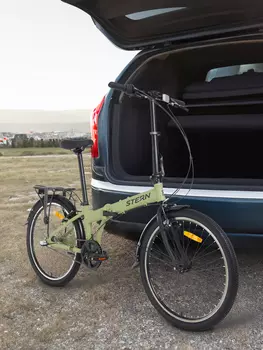 Велосипед складной Stern Town 24", Зеленый