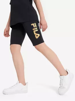 Велосипедки для девочек FILA, Черный