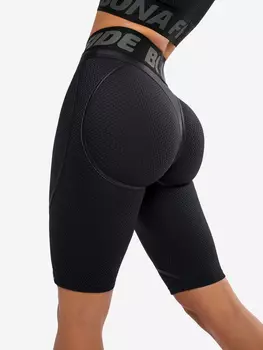 Велосипедки женские Bona Fide Bona Cycling Extra Sex "Black Skin", Черный