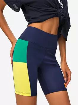 Велосипедки женские RAQUETA SPORT Color block, Мультицвет