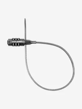 Велосипедный замок Ulac Air Just Z-tie Lock Combo серый, Серый