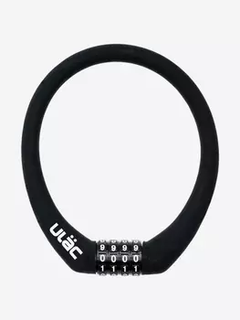 Велосипедный замок Ulac Prague Go Si Cable Lock Combo Black, Черный