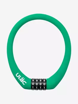 Велосипедный замок Ulac Prague Go Si Cable Lock Combo Teal, Зеленый