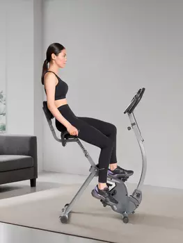 Велотренажер магнитный Torneo Compacta Plus B-264, Серый