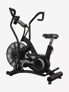 Велотренажёр аэробайк коммерческий BRONZE GYM A1000M PRO TURBO, Черный