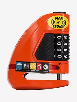 Велозамок Air-alarm-combo, Оранжевый