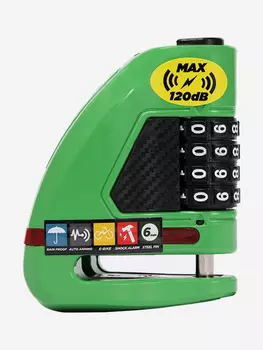 Велозамок Air-alarm-combo, Зеленый