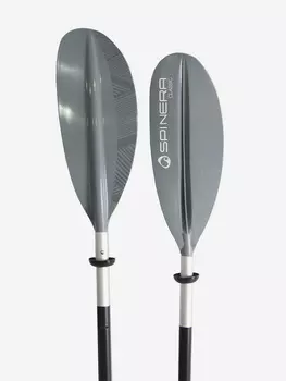 Весло для каяка байдарки Spinera 221см 4 части серое, Серый