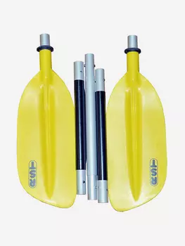 Весло для пакрафта/каяка/байдарки RST Эко пятисекционное 230 см, Желтый