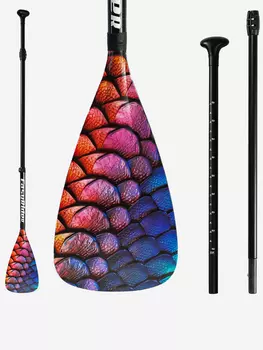 Весло для SUP досок EasyRider Dragon Scale, Мультицвет