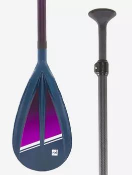 Весло для SUP Red Paddle Hybrid Tough Purple, карбоновое, разборное, 3-частное, Мультицвет