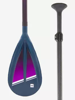 Весло для SUP Red Paddle Prime Tough Purple, карбоновое, разборное, 3-частное, Мультицвет