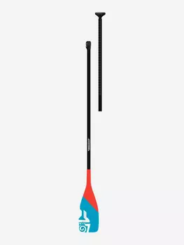 Весло для SUP Starboard Lima Tiki Tech Lite S35 размер L, карбоновое, 2-частное, лопасть стекловолокно, Мультицвет