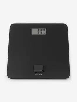 Весы напольные электронные Brabantia "ReNew" темно-серые, Серый