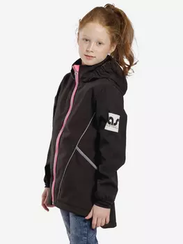 Ветровка Cофтшелл SoftShelI для девочки Artel, Черный