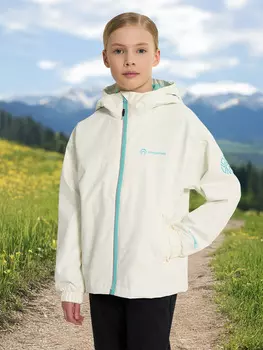 Ветровка для девочек Outventure, Бежевый
