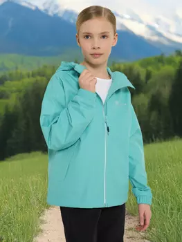 Ветровка для девочек Outventure, Голубой