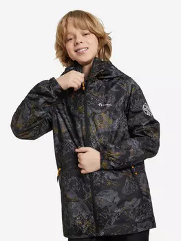 Ветровка для мальчиков Outventure, Черный, размер 134