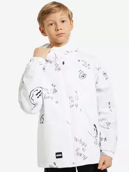 Ветровка для мальчиков Termit, Белый, размер 146