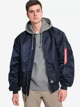 Ветровка двусторонняя оверсайз мужская L-2B MOD Gen II Alpha Industries, Синий