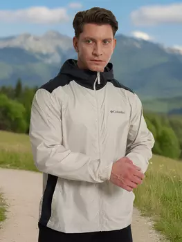 Ветровка мужская Columbia Flashback Ii Windbreaker, Серый