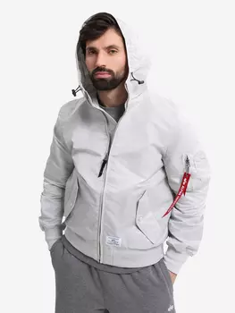 Ветровка мужская L-2B Hooded Gen II Alpha Industries, Серый