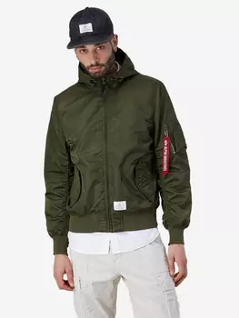 Ветровка мужская L-2B Hooded Gen II Alpha Industries, Зеленый