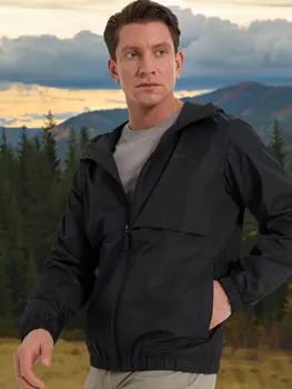 Ветровка мужская Outventure, Черный