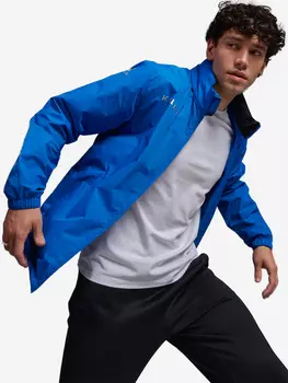 Ветровка мужская с капюшоном KELME Raincoat, Синий