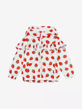 Ветровка Playtoday для девочки, Белый