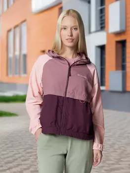 Ветровка женская Columbia Spire Valley Windbreaker, Красный