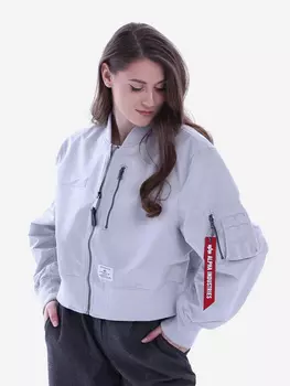 Ветровка женская L-2B Cropped Gen II W Alpha Industries, Серый