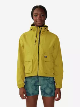 Ветровка женская Mountain Hardwear Stryder Full Zip, Желтый