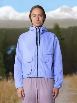 Ветровка женская Mountain Hardwear Stryder Full Zip, Фиолетовый