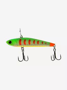Виб (тонущий воблер) для зимней рыбалки ECOPRO Sharkey 75мм 20г 009-Lemon Red Tag, Зеленый