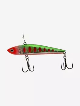 Виб (тонущий воблер) для зимней рыбалки ECOPRO Sharkey 75мм 15г 023 Broken Lime, Зеленый