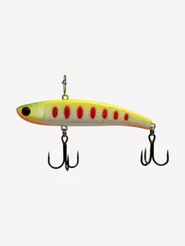 Виб (тонущий воблер) для зимней рыбалки ECOPRO Nemo Slim 80мм 22г 033 Night Canary, Желтый