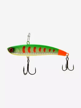 Виб (тонущий воблер) для зимней рыбалки ECOPRO Nemo Slim 80 мм 22г 009-Lemon Red Tag, Зеленый