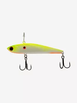 Виб (тонущий воблер) для зимней рыбалки ECOPRO Sharkey 75мм 15г 032-Pearl Canary, Желтый