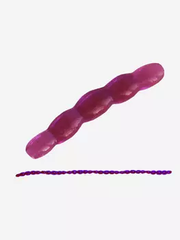 Виброхвост SANSAN WORM MOTIL 50 (Col. 33 LOX), Фиолетовый