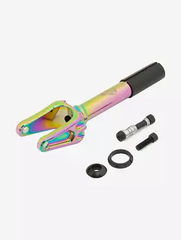 Вилка для трюкового самоката Комета IHC, колесо 120мм x 30мм, Коричневый