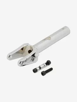 Вилка для трюкового самоката Комета SCS, колесо 120мм x 30мм, Серебряный